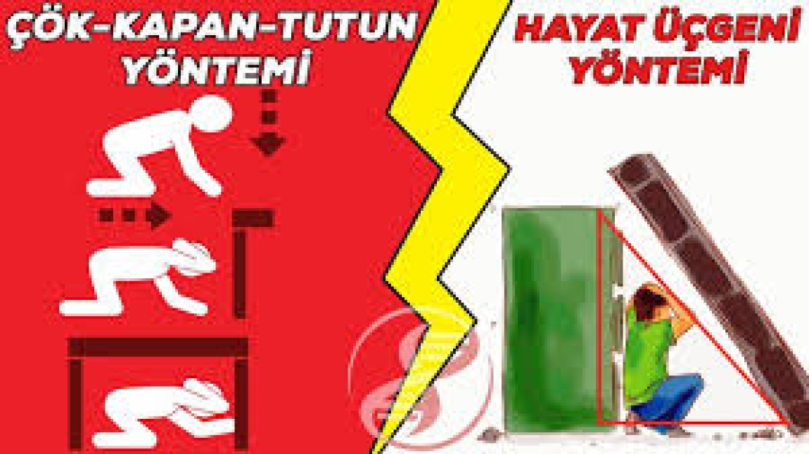DEPREM VE TAHLİYE TATBİKATI